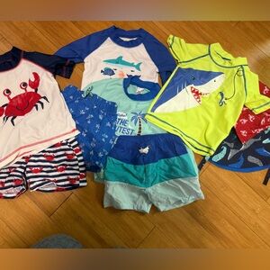 Kids' Swimwear Set with Fun Prints 12 months